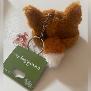 New Tokyo Disney Sea Fantasy Springs Peter Pan Lost Boys Cap Hat Keychain Fox